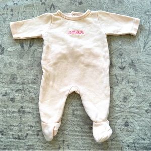 Maison Labiche onesie- size 0/3M